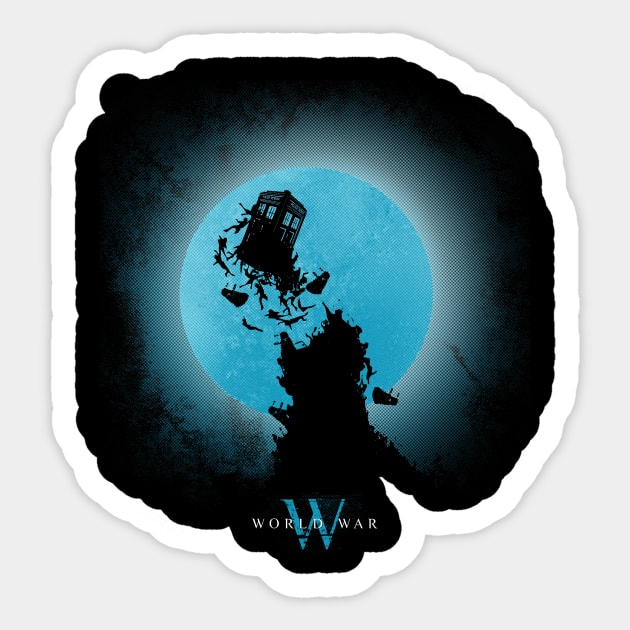 World War W Sticker by Pixhunter